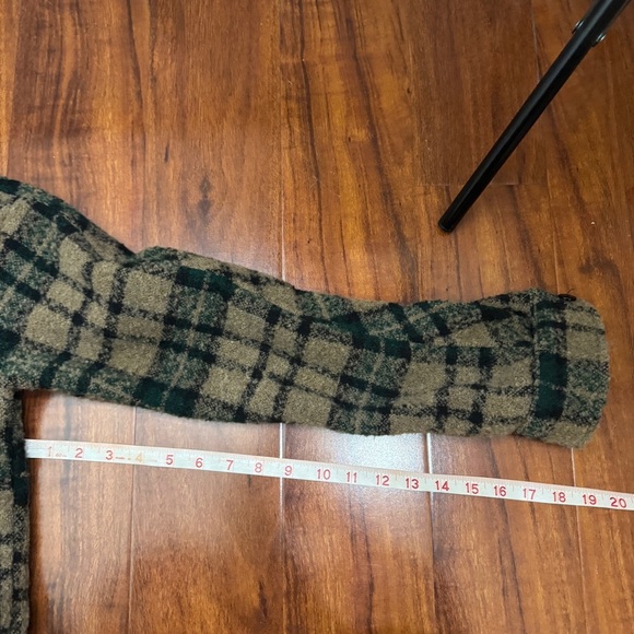 MNML Tweed Button Up Shirt Jacket Size XS - Picture 8 of 8